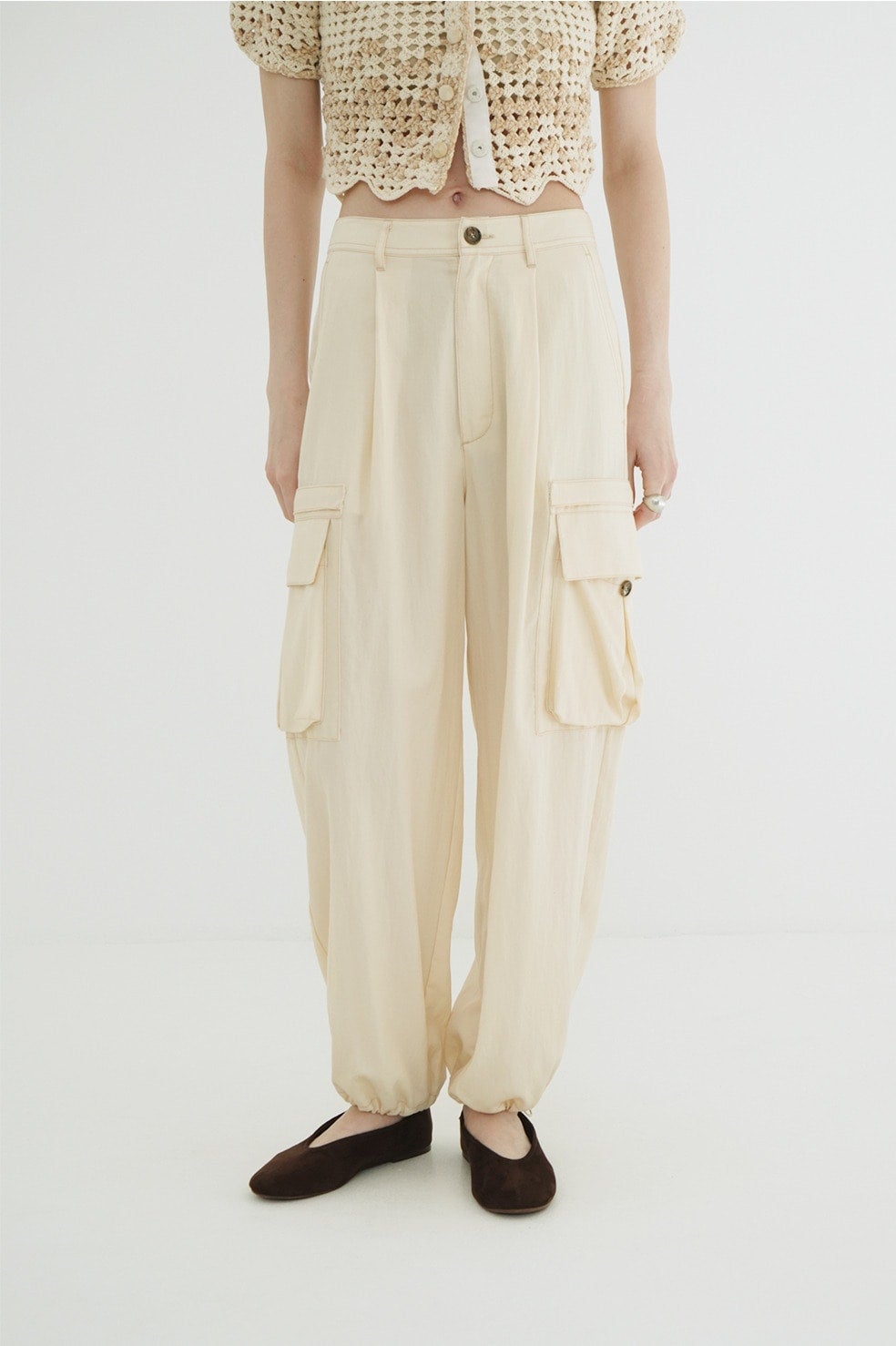 LOW WAIST POCKET CARGO PANTS｜SKIRT / PANTS(スカート/パンツ