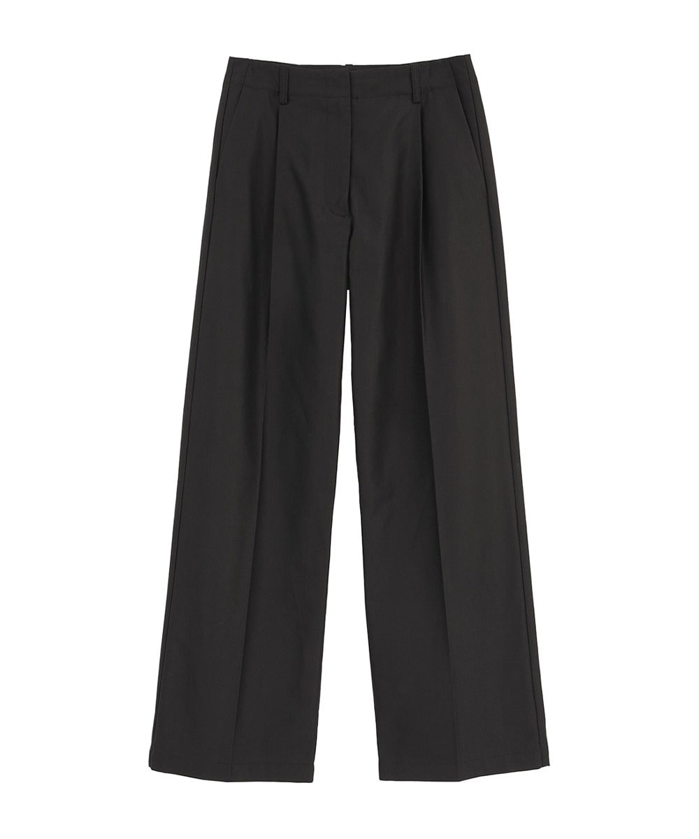 LOW WAIST TUCK STRAIGHT PANTS