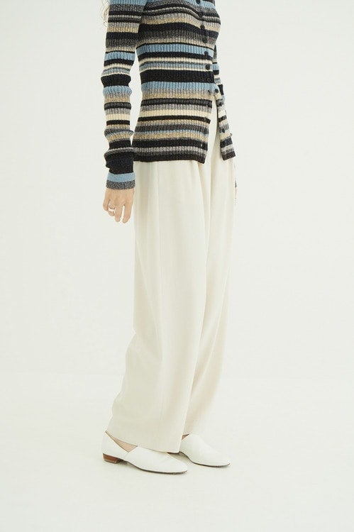 BASIC TUCK PANTS