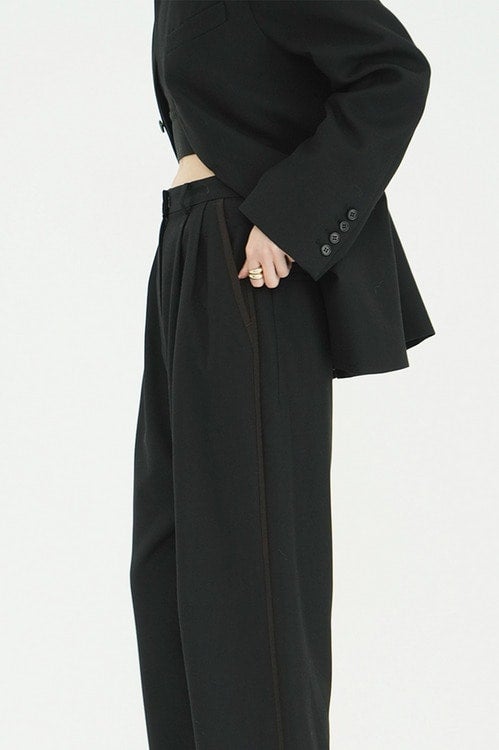 HERRINGBONE LINE PANTS