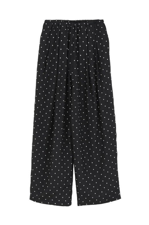 KIM YOU JUNG×CLANE DOT LOOSE TUCK PANTS