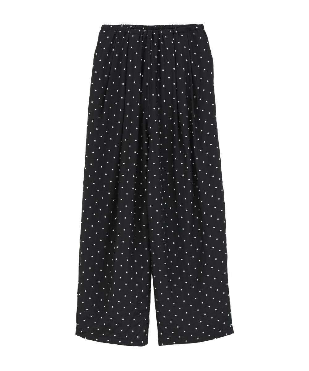 KIM YOU JUNG&times;CLANE DOT LOOSE TUCK PANTS