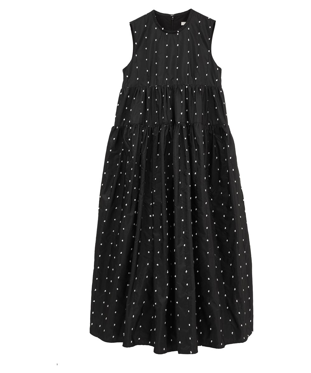 DOT TIERED VOLUME ONEPIECE