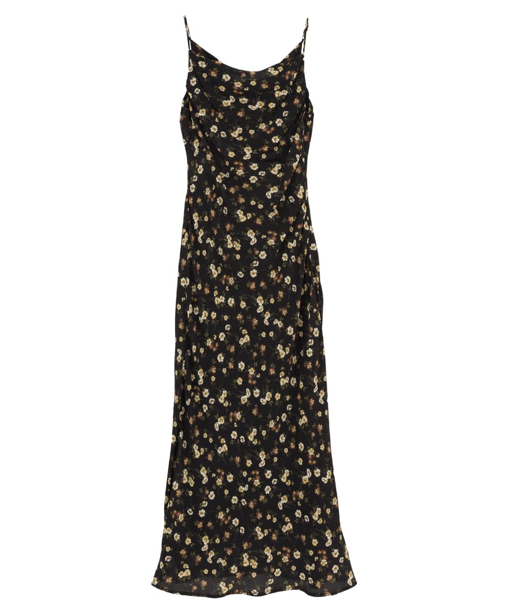 MABEL FLOWER DRAPE CAMI ONEPIECE