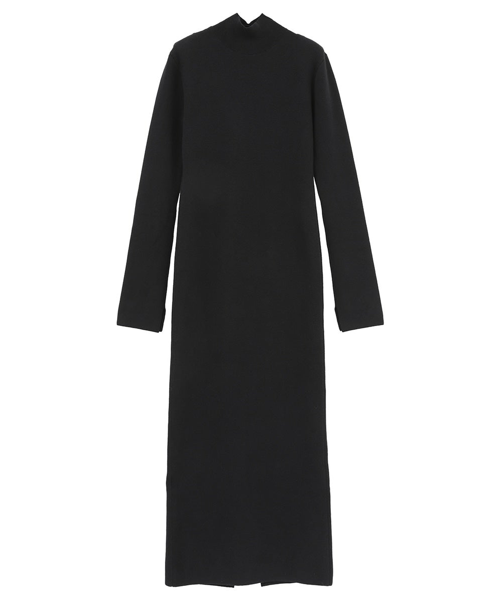 W FACE FITTED KNIT ONEPIECE