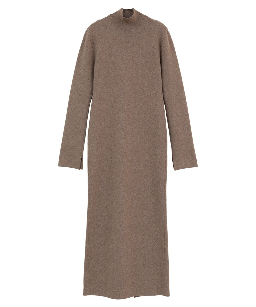 W FACE FITTED KNIT ONEPIECE