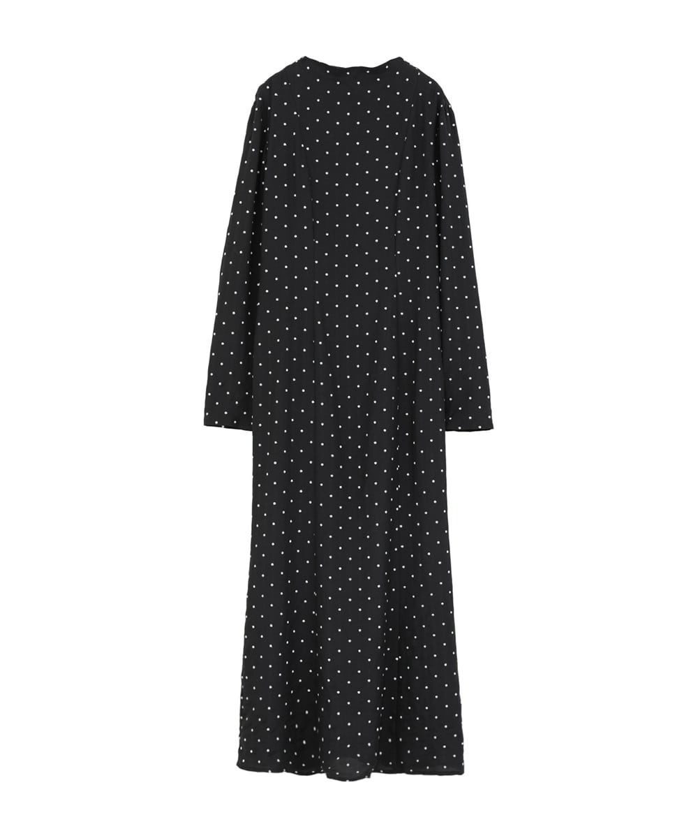KIM YOU JUNG&times;CLANE UP NECK DOT ONEPIECE