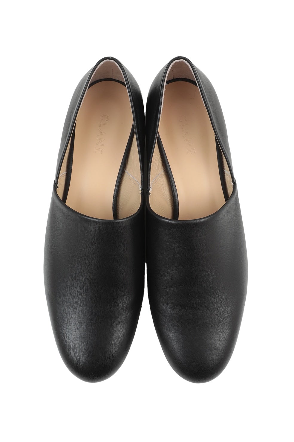 SIDE CUT STACKED FLAT SHOES｜BAG / SHOES(バッグ/シューズ)｜CLANE
