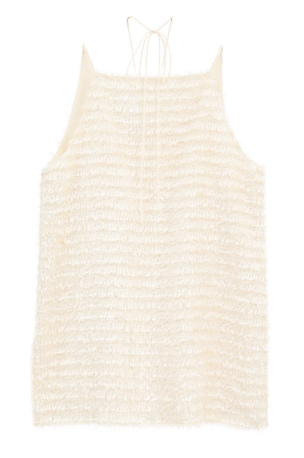 W FACE FEATHER CAMI TOPS｜TOPS(トップス)｜CLANE OFFICIAL ONLINE STORE
