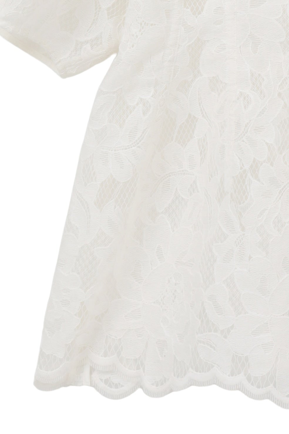 FLOWER LACE WAIST SHAPE TOPS｜TOPS(トップス)｜CLANE OFFICIAL