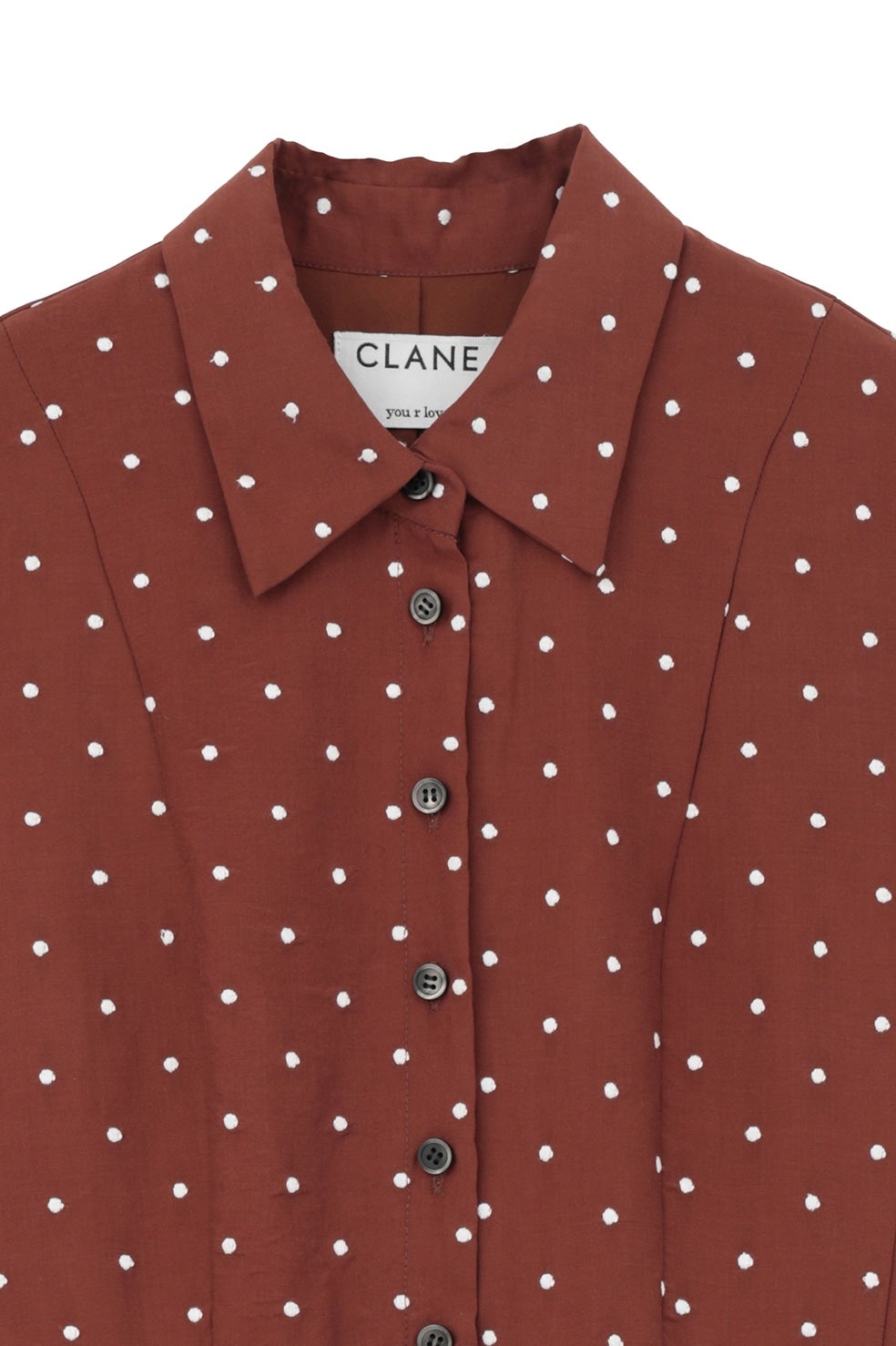 KIM YOU JUNG×CLANE DOT PEPLUM BLOUSE｜TOPS(トップス)｜CLANE 