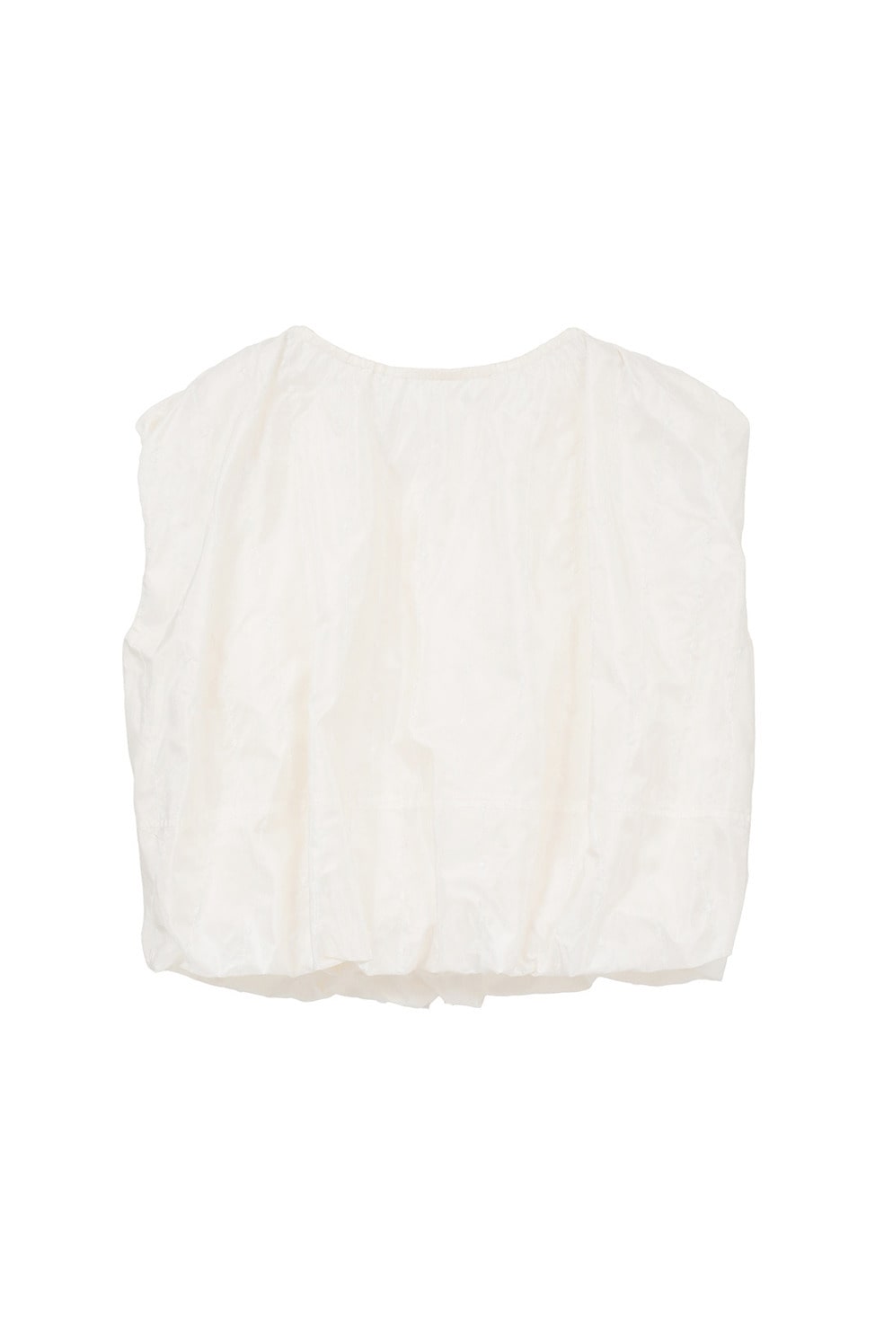 W FACE DOT SLEEVELESS RIBBON TOPS｜TOPS(トップス)｜CLANE OFFICIAL