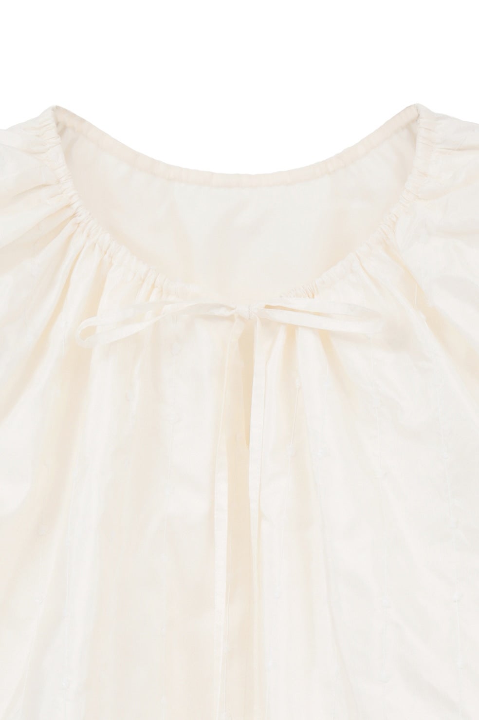 W FACE DOT SLEEVELESS RIBBON TOPS｜TOPS(トップス)｜CLANE OFFICIAL