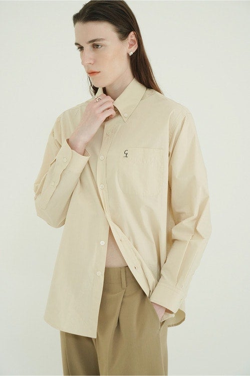 LOGO BUTTON-DOWN BASIC SHIRTS