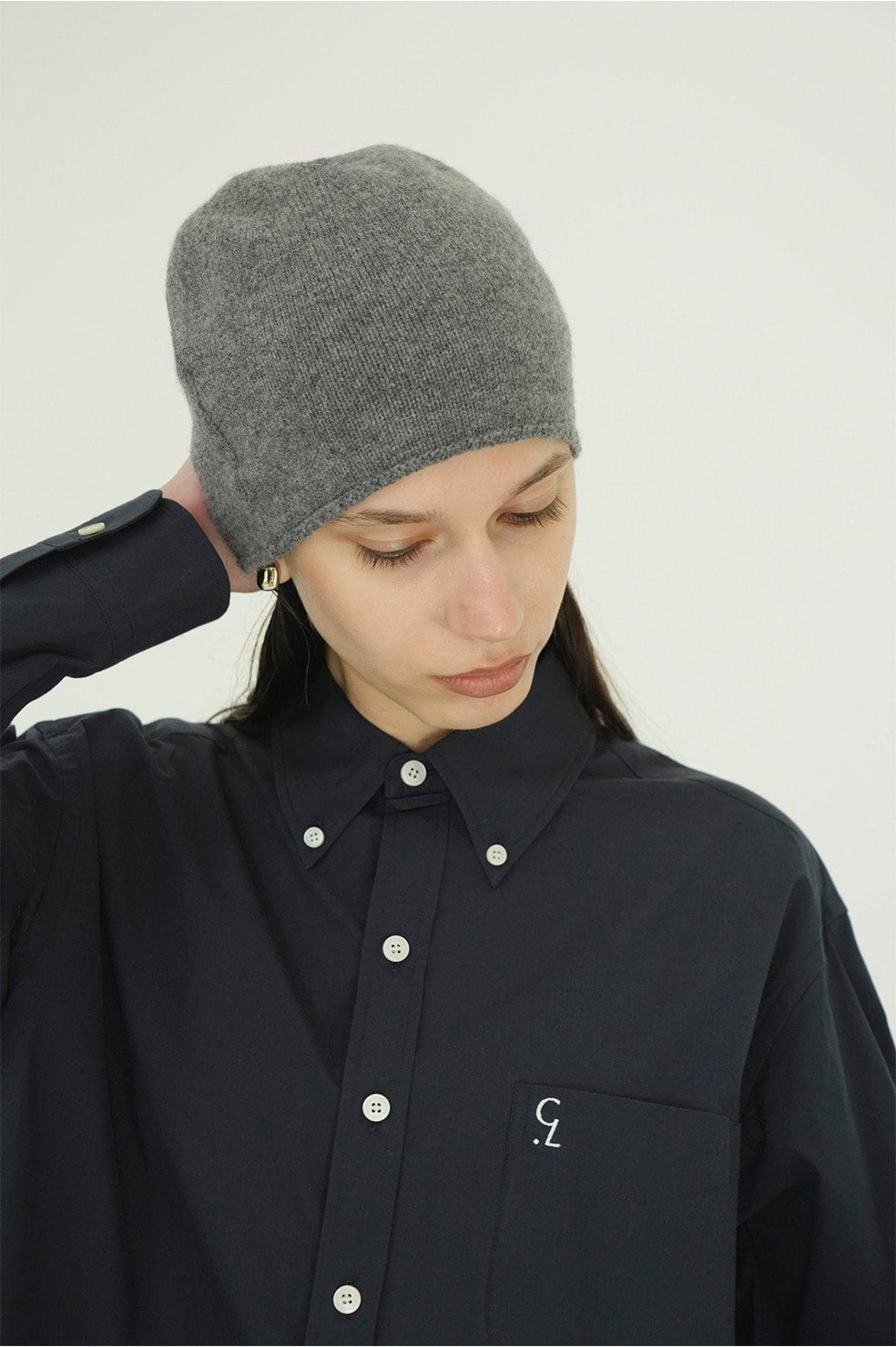 USAGI ⭐︎CLANE グレー　ニット帽　ビーニー SOFT KNIT BEANIE｜GOODS(グッズ)｜CLANE OFFICIAL ONLINE STORE