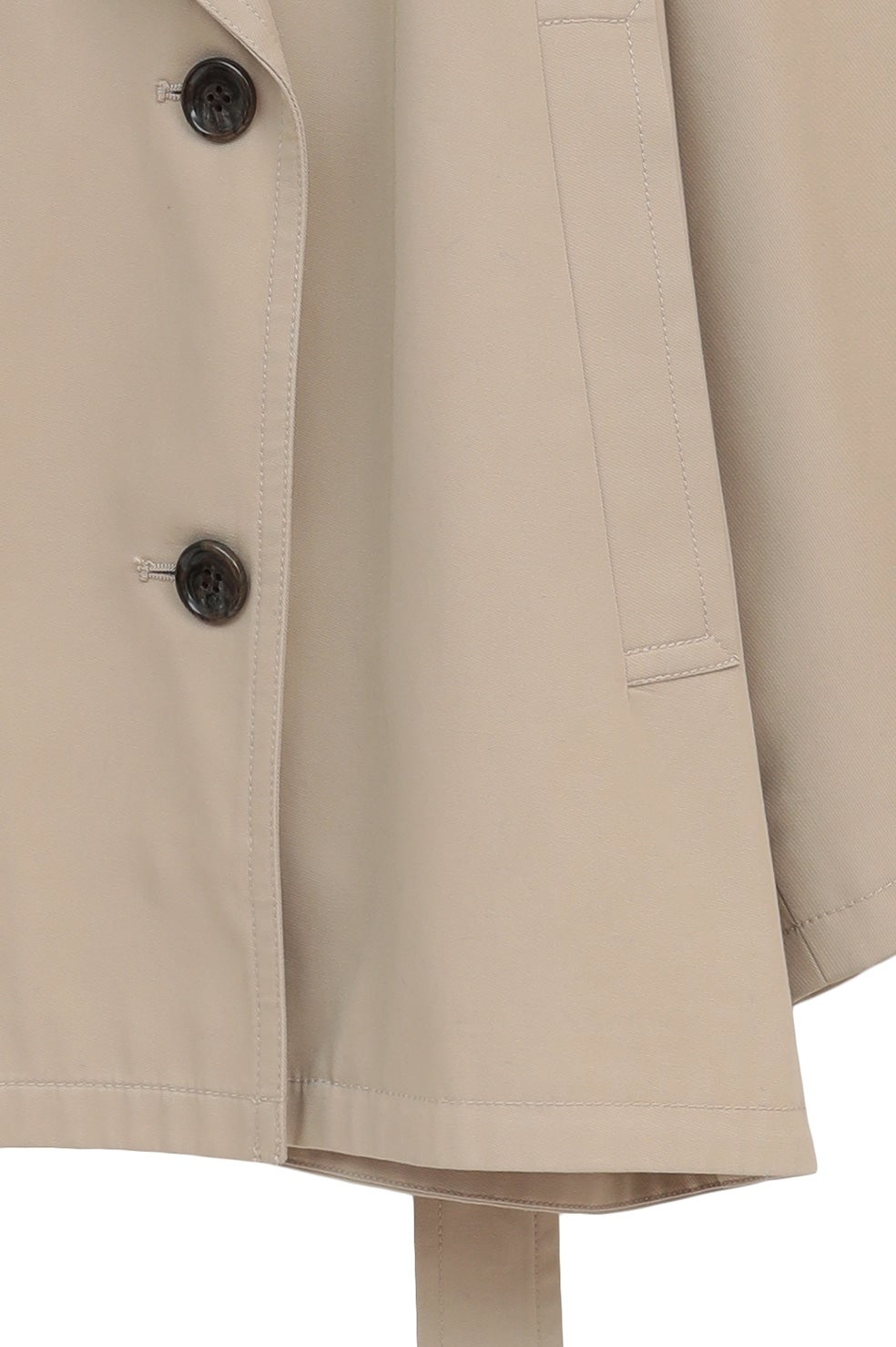 OVER SHORT TRENCH COAT｜OUTER(アウター)｜CLANE OFFICIAL ONLINE STORE