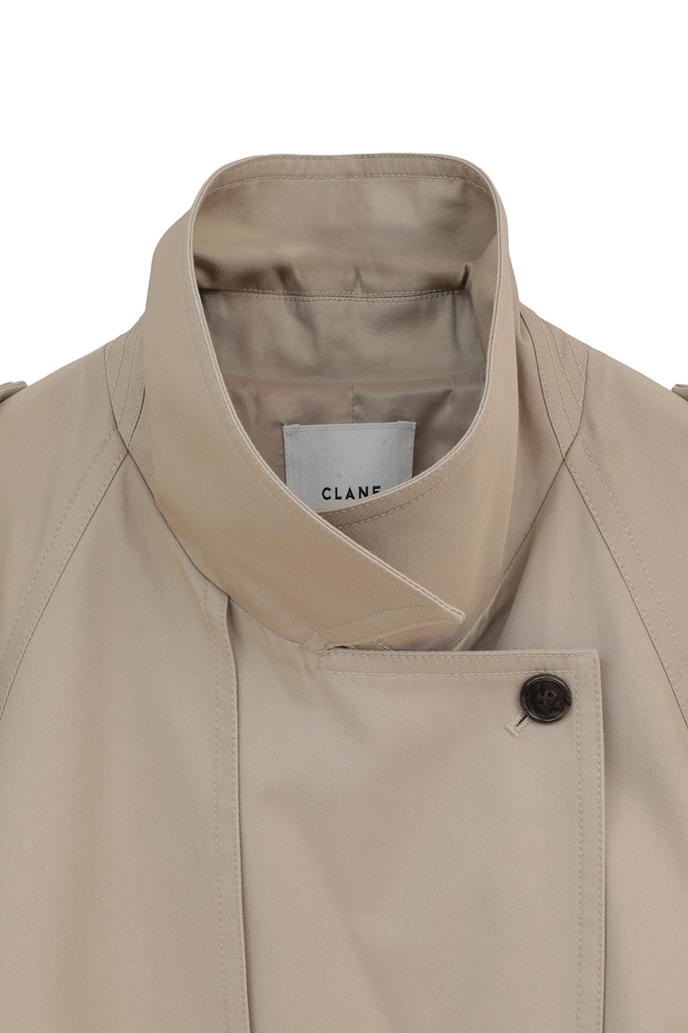 OVER SHORT TRENCH COAT｜OUTER(アウター)｜CLANE OFFICIAL ONLINE STORE