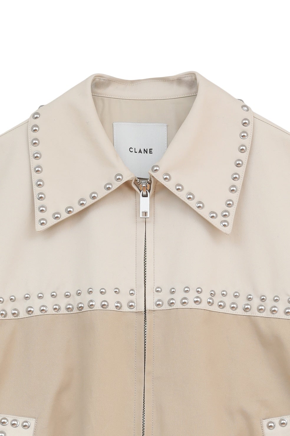 W COLOR STUDDED DRIZZLER JACKET｜OUTER(アウター)｜CLANE OFFICIAL
