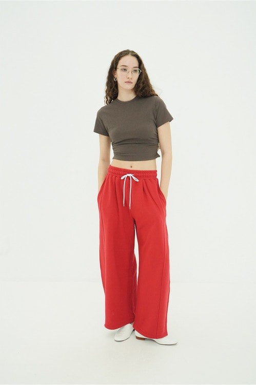 SHIRRED HEM COMPACT TOPS
