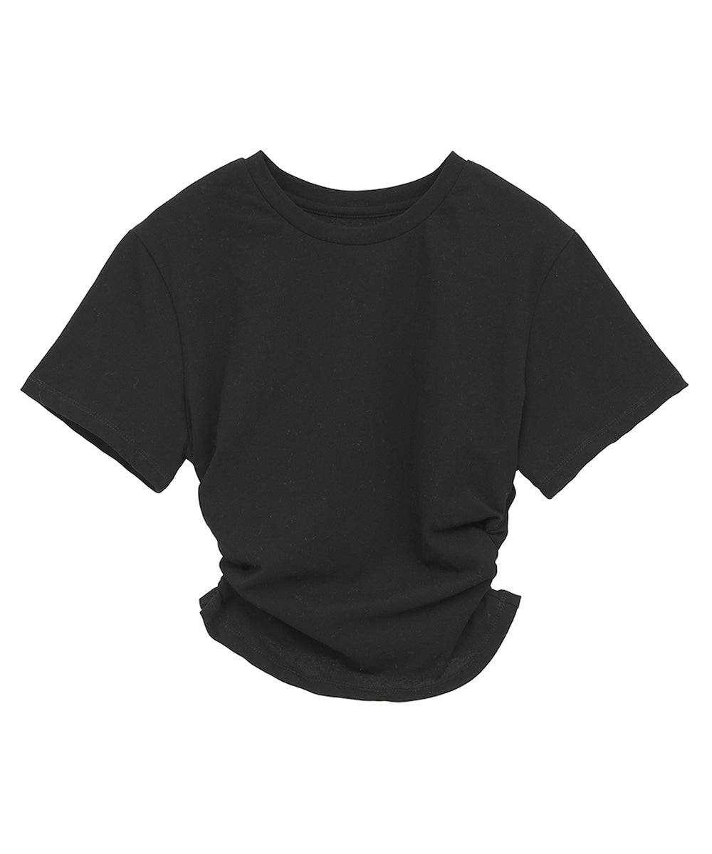 SHIRRED HEM COMPACT TOPS｜TOPS(トップス)｜CLANE OFFICIAL ONLINE STORE