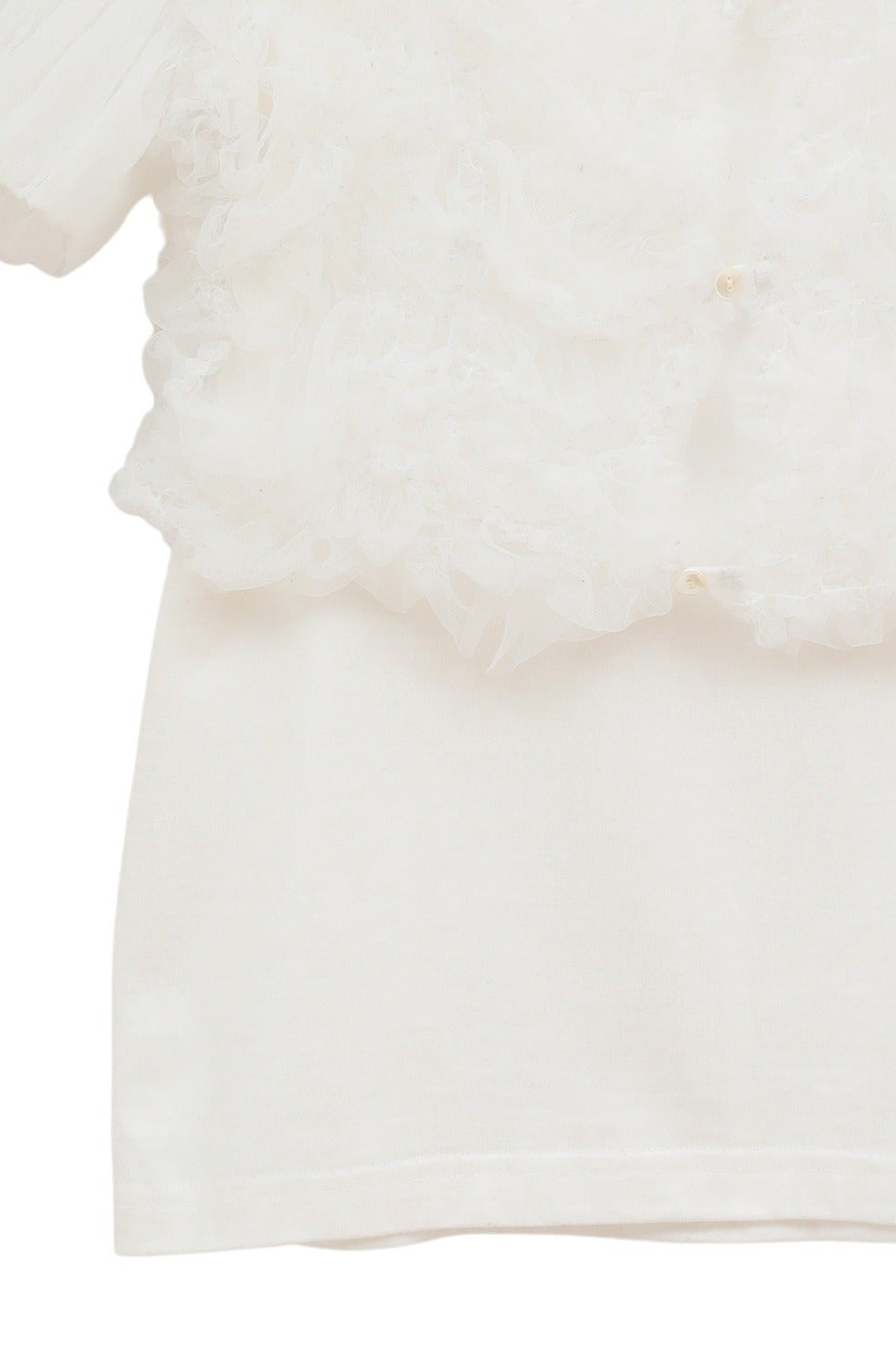 TULLE VEST LAYERED TOPS｜TOPS(トップス)｜CLANE OFFICIAL ONLINE STORE