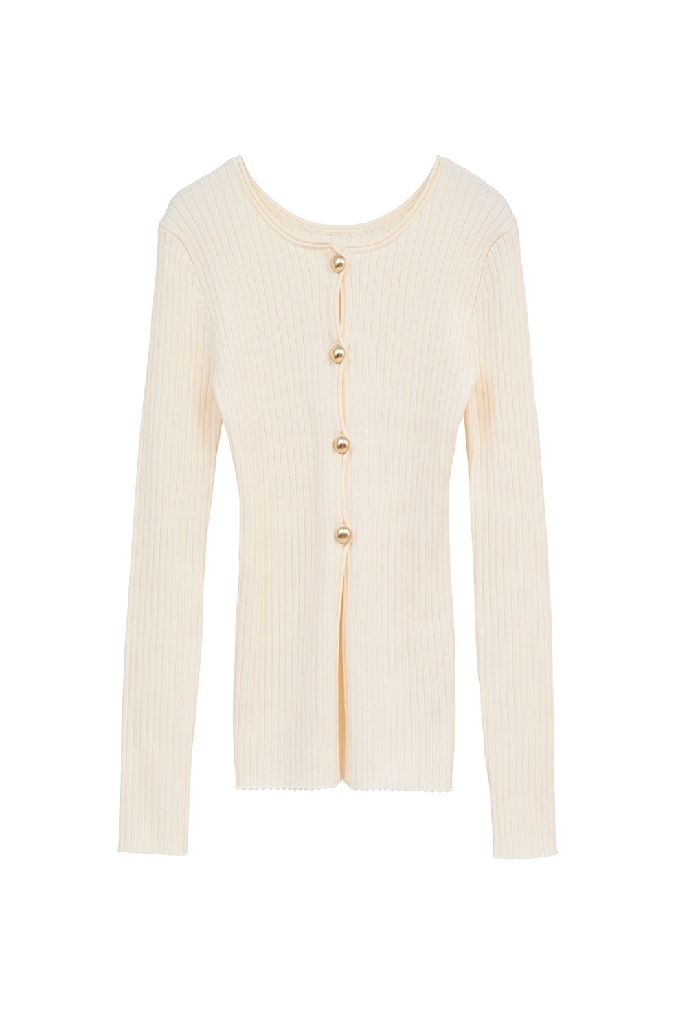トップス CLANE W FACE GOLD BUTTON KNIT TOPS W FACE GOLD BUTTON KNIT TOPS｜TOPS(トップス)｜CLANE OFFICIAL