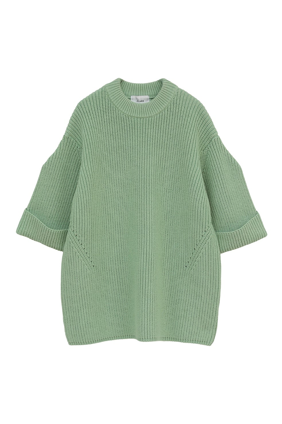 OVER HALF SLEEVE KNIT TOPS｜TOPS(トップス)｜CLANE OFFICIAL ONLINE