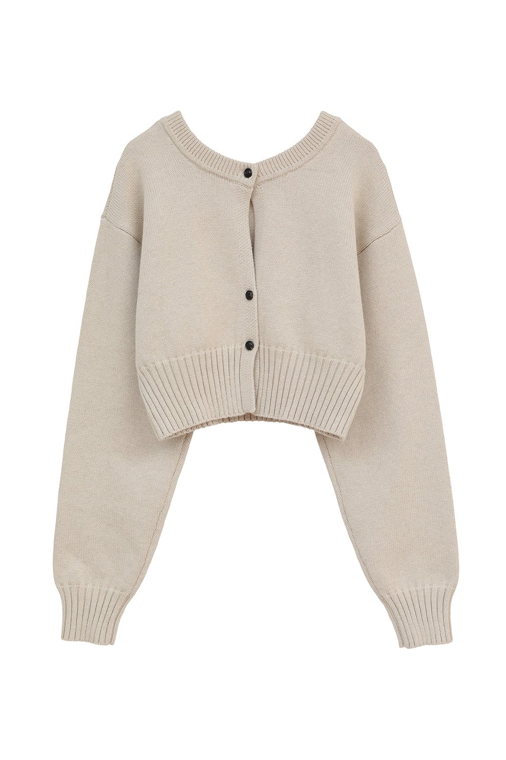 W FACE SHORT KNIT CARDIGAN｜TOPS(トップス)｜CLANE OFFICIAL ONLINE