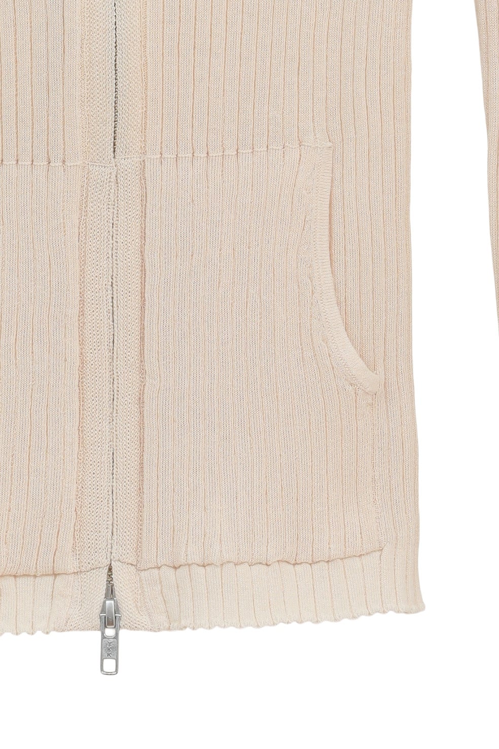 SHEER HOODED KNIT CARDIGAN｜TOPS(トップス)｜CLANE OFFICIAL ONLINE