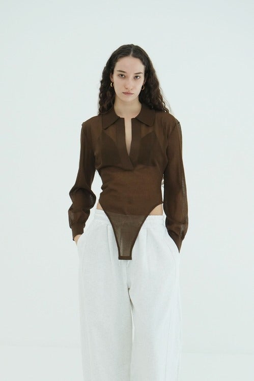 SKIPPER KNIT BODYSUITS