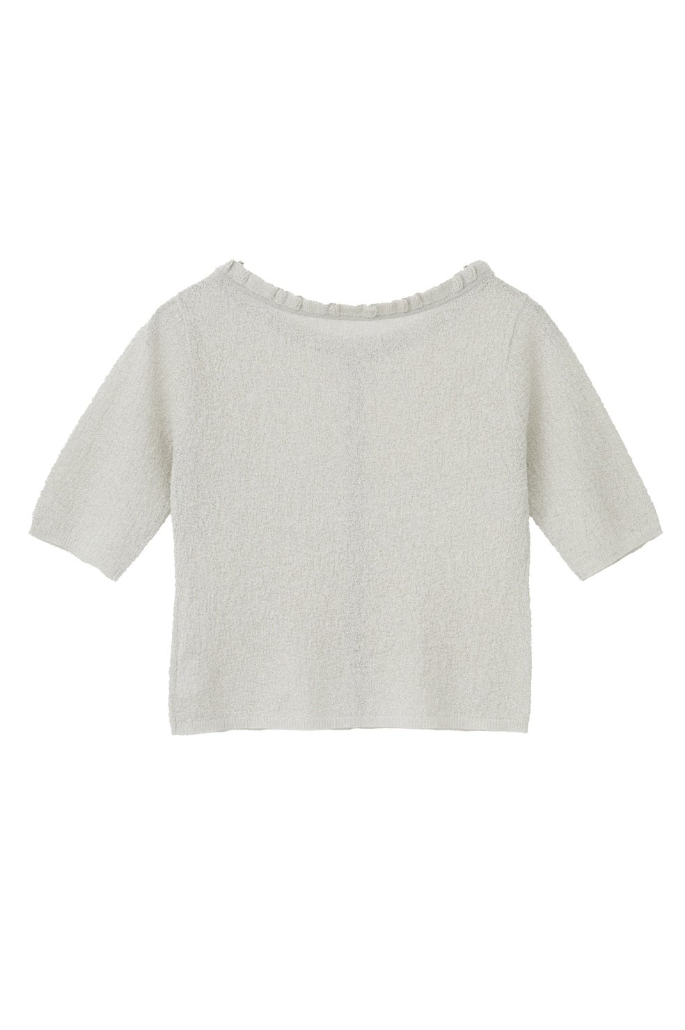 W FACE FRILL KNIT CARDIGAN｜TOPS(トップス)｜CLANE OFFICIAL ONLINE