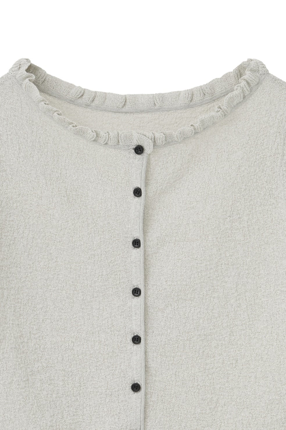 W FACE FRILL KNIT CARDIGAN｜TOPS(トップス)｜CLANE OFFICIAL ONLINE