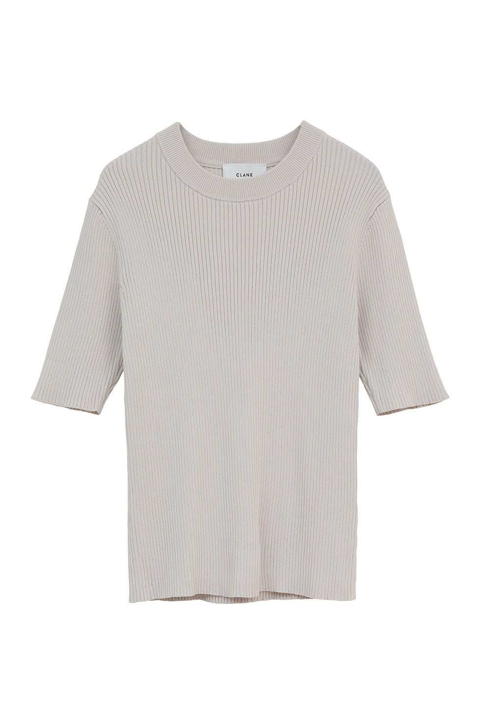 H/N HALF SLEEVE RIB KNIT TOPS｜TOPS(トップス)｜CLANE OFFICIAL