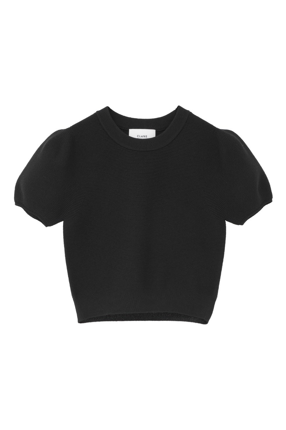 PUFF SLEEVE COMPACT KNIT TOPS｜TOPS(トップス)｜CLANE OFFICIAL