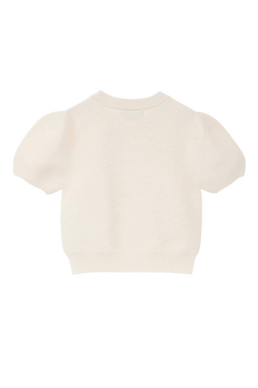 CLANE PUFF SLEEVE COMPACT KNIT TOPS ベージュ PUFF SLEEVE COMPACT KNIT TOPS｜TOPS(トップス)｜CLANE OFFICIAL