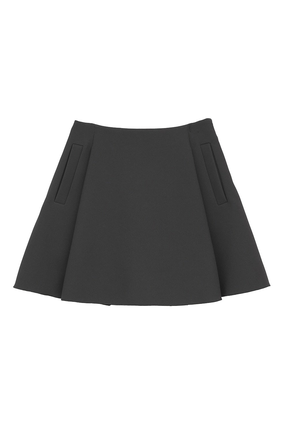 LOW WAIST FLARE MINI SKIRT｜SKIRT / PANTS(スカート/パンツ)｜CLANE