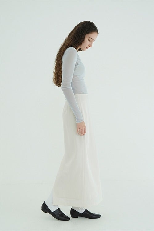 LOW WAIST STRAIGHT SKIRT