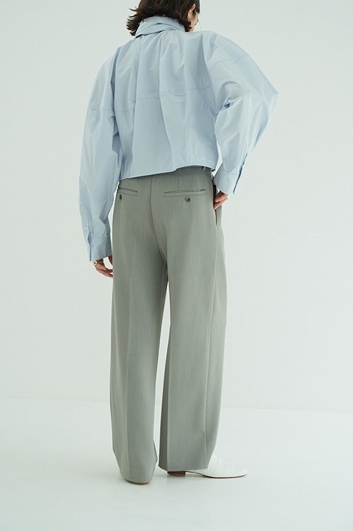 2WAY TUCK STRAIGHT PANTS