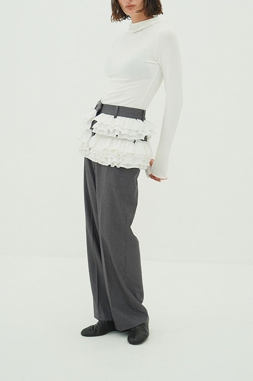 FRILLED SLACKS