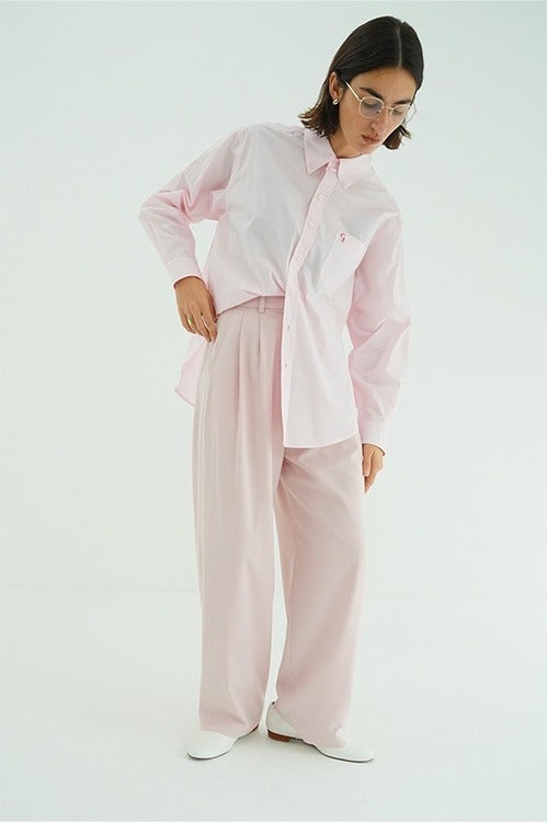 BASIC TUCK PANTS
