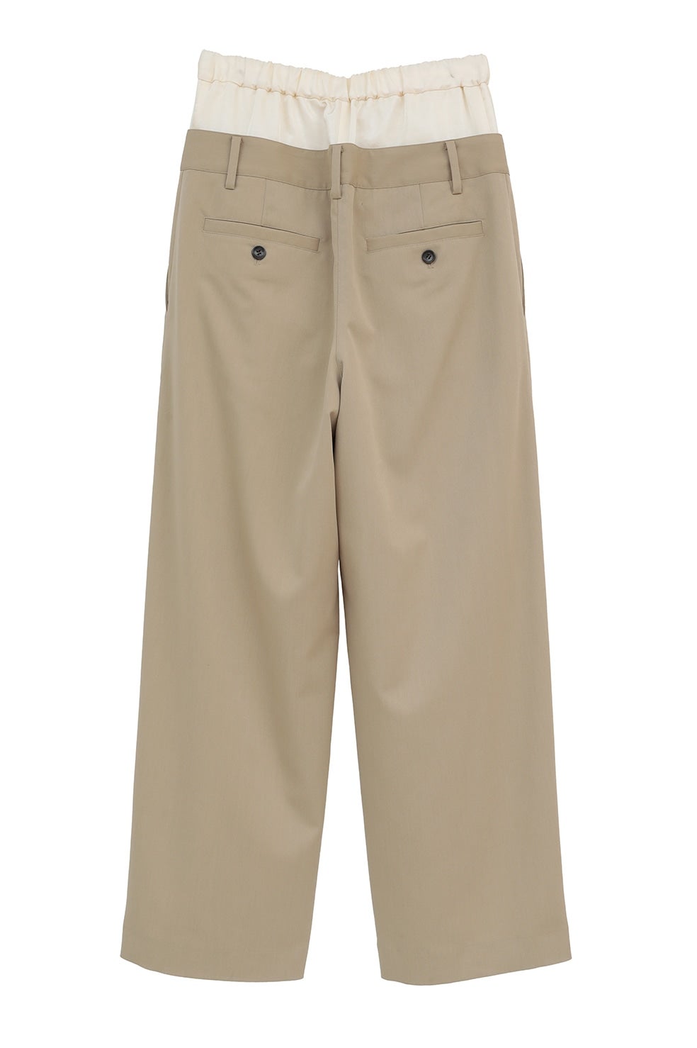 W WAIST WIDE SLACKS｜SKIRT / PANTS(スカート/パンツ)｜CLANE