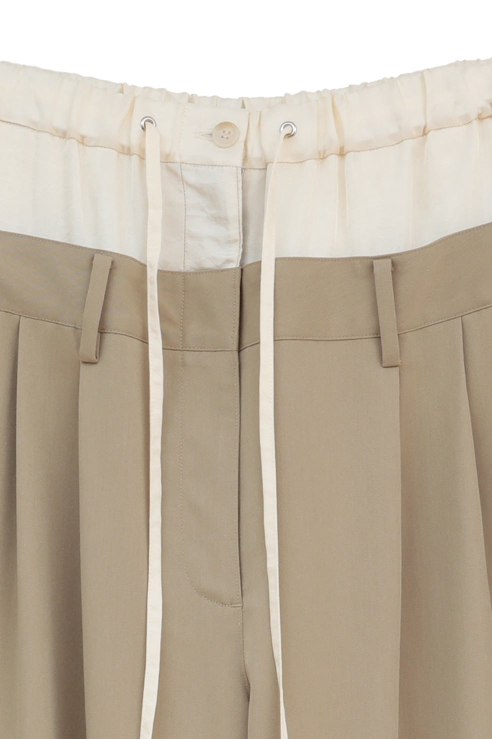 W WAIST WIDE SLACKS｜SKIRT / PANTS(スカート/パンツ)｜CLANE