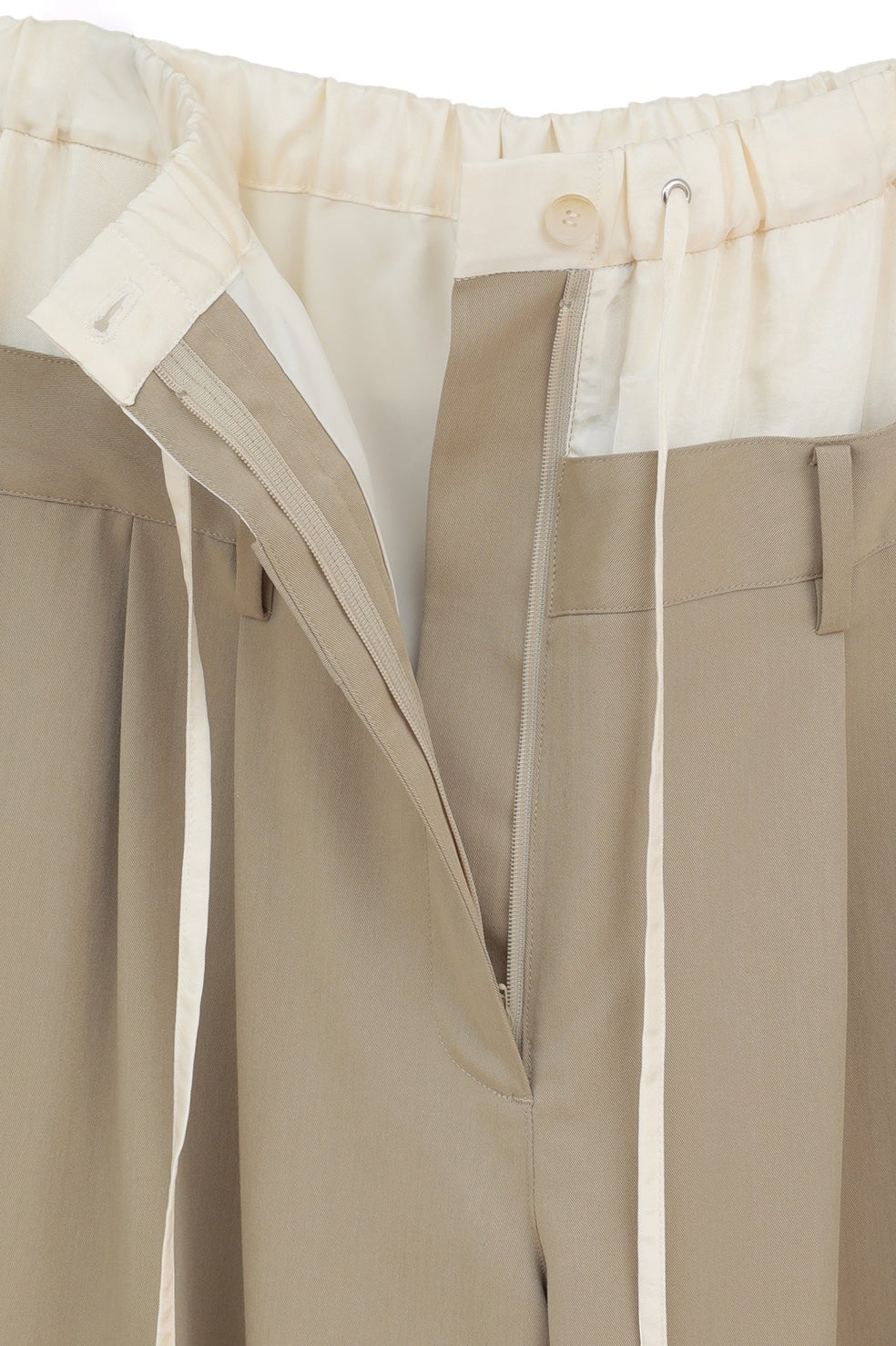 W WAIST WIDE SLACKS｜SKIRT / PANTS(スカート/パンツ)｜CLANE
