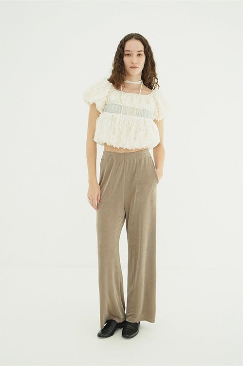 BRIGHT JERSEY PANTS
