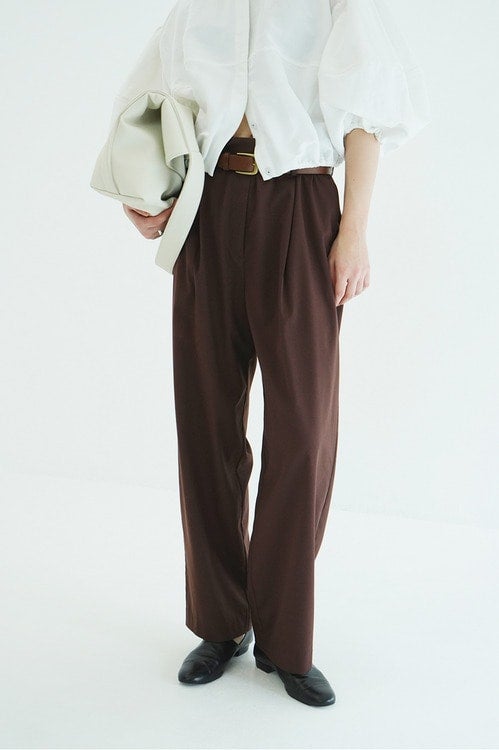WAIST BELT DAD PANTS