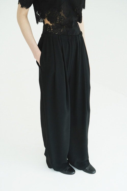 DRAWSTRING LOOSE TUCK PANTS