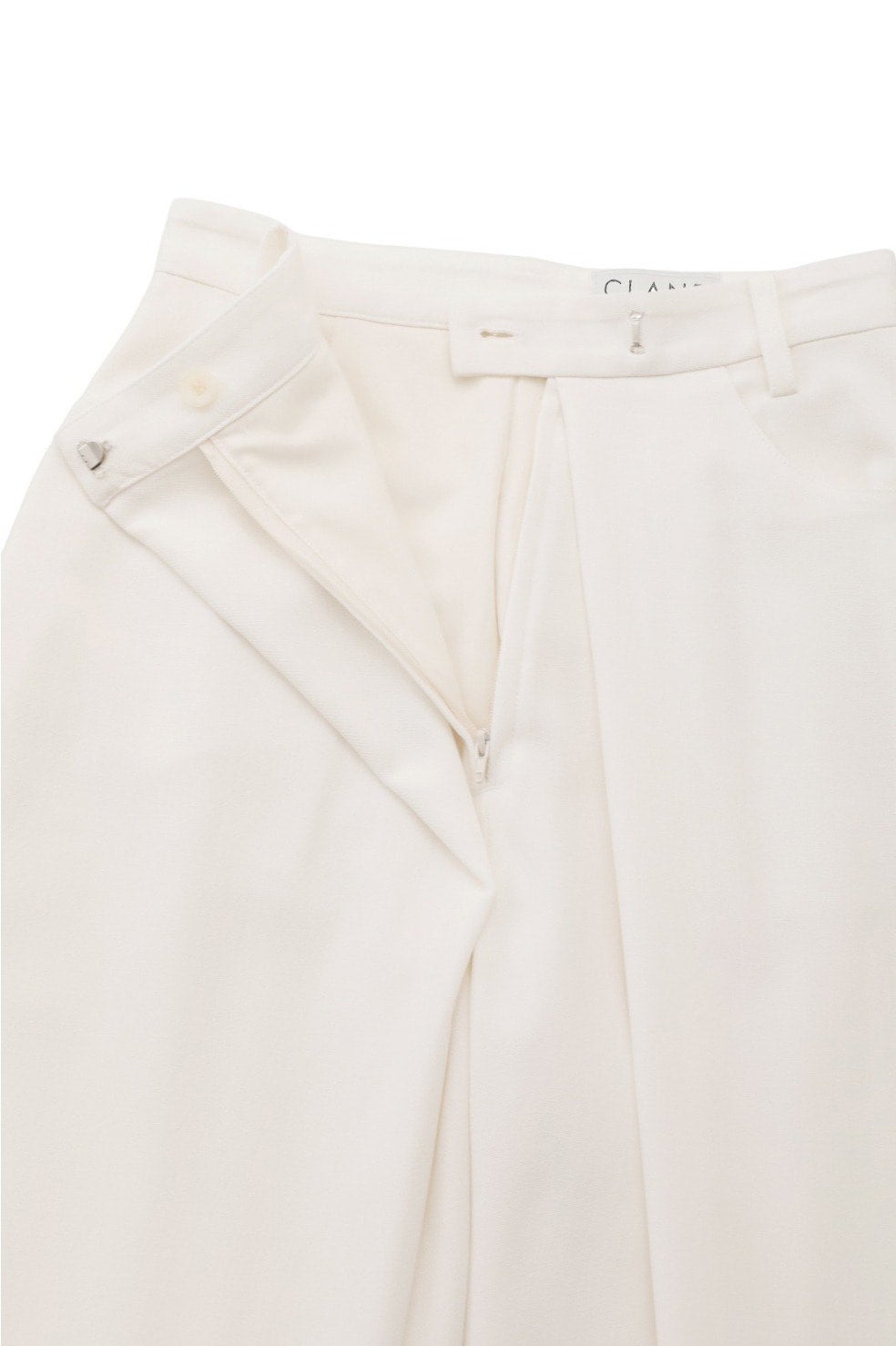 MINAMI TANAKA×CLANE SLASH TUCK SLACKS｜SKIRT / PANTS(スカート