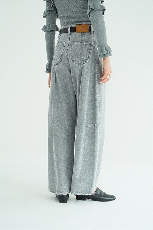 COCOON BULKY DENIM PANTS