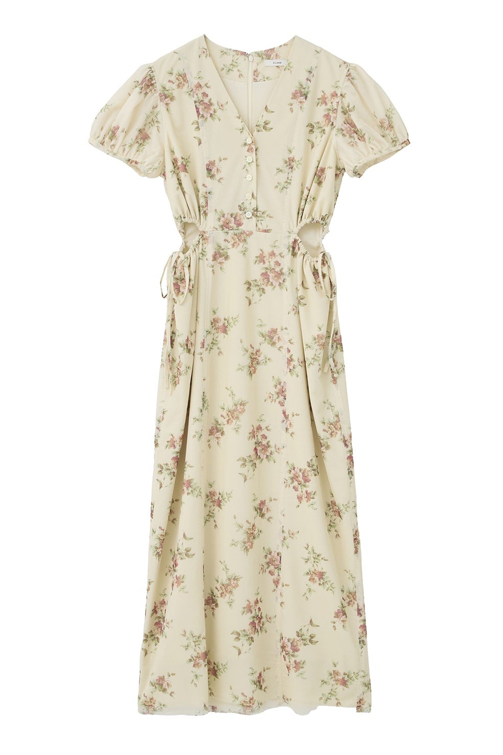 FLOWER PRINT FLARE ONEPIECE｜DRESS(ドレス)｜CLANE OFFICIAL ONLINE