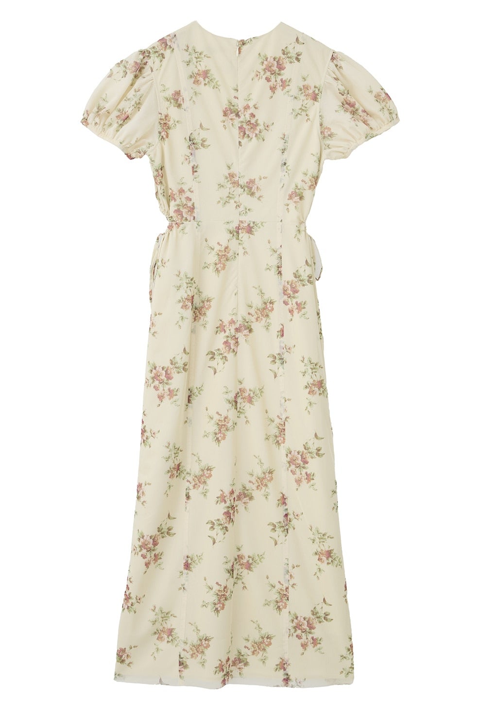クラネ エンブロイダリーフラワー ワンピース フレア 刺繍 花柄 L FLOWER PRINT FLARE ONEPIECE｜DRESS(ドレス)｜CLANE OFFICIAL ONLINE